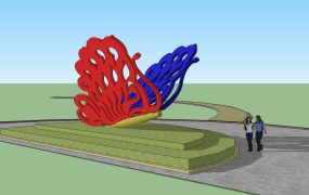 Butterfly Sculpture