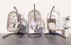 Hanging Wicker Chairs