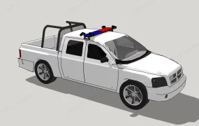 First Responder Utility Pickup Truck