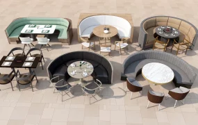 Restaurant Booth Design Ideas