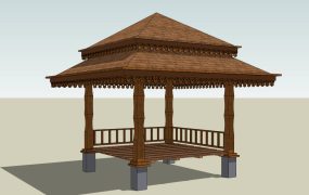 Asian Style Gazebo Design