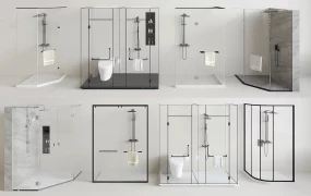 Modern Glass Shower Cabins