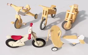 Wooden Toddler Bikes