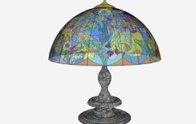 Tiffany Dome Shaped Table Lamp