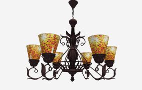 Tiffany Style Chandelier