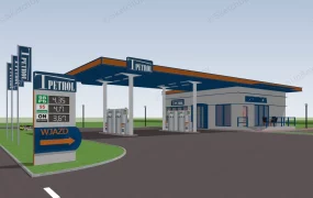 Petrol Gas Station
