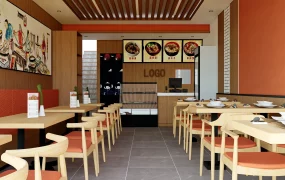 Small Chinese Restaurant Design
