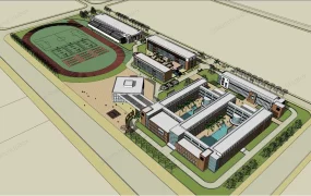 Modern High School Design Concept