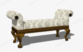 Classic Victorian Style Bench