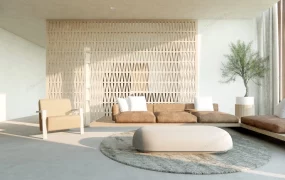 Modern Japanese Living Room Design