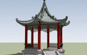 Traditional Chinese Pavilion
