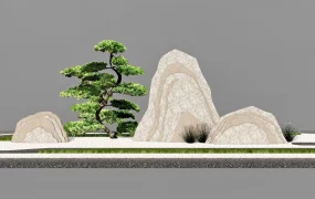 Japanese Zen Rock Garden
