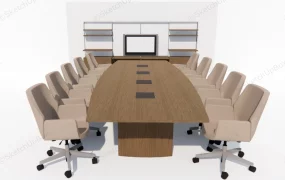 Conference Room Furniture Set With Chairs