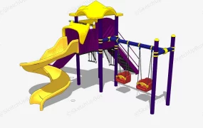 Backyard Playground Set For Kids