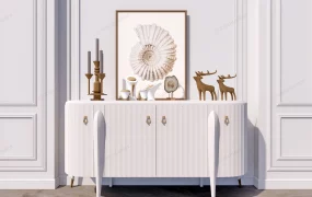 Entryway Console Cabinet