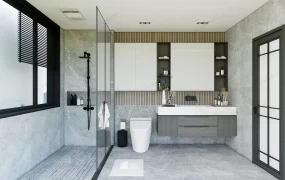 Grey And Brown Bathroom Ideas