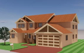 Suburban House Exterior