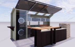 Small Outdoor Kitchen Plan