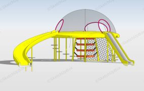 Yellow UFO Playground
