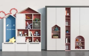 Decorative Toy Storage & Wardrobe