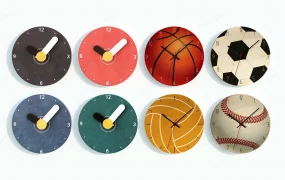 Children Rooms Wall Clocks