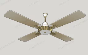 Brass Ceiling Fan