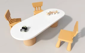 Child Table And Chairs Set