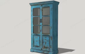 Vintage Book Cabinet