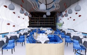 Ocean Themed Restaurant