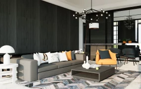 Black And Grey Living Room Decor