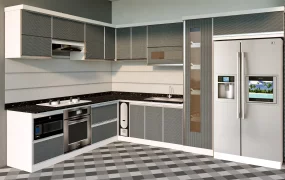 Modern Grey Kitchen Design