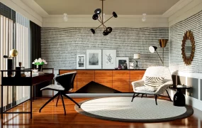 Modern Mid Century Home Office Decor