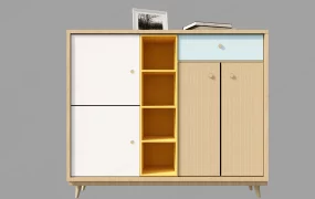 Modern Wooden Sideboard Cabinet