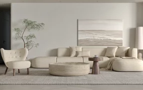 Japandi Style Living Room