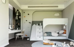 Bunk Bed Toddler Room Idea