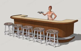 Commercial Bar Counter