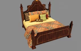 Antique Victorian Bed