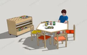 Kids Craft Table Chairs And Storage
