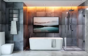 Modern Grey Bathroom Idea
