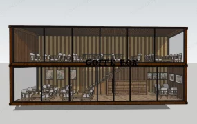 Container Coffee Shop Design
