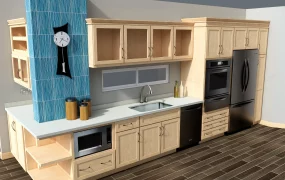 Beautiful Cream Kitchen Cabinets