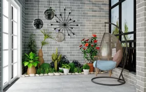 Small Balcony Garden Design