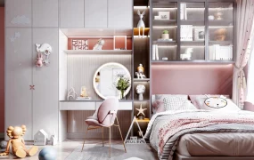 Modern Luxury Girl's Bedroom