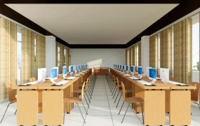 Modern Computer Room Design Idea