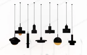 Black Iron Pendant Lights