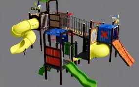 Commercial Modular Outdoor Playground Structure