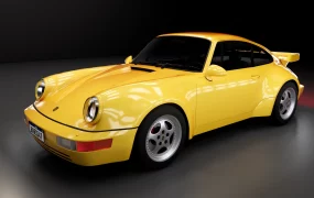 Porsche 911 Turbo RUF CTR Yellowbird