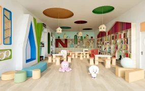 Kindergarten Reading Room Design