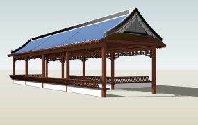 Chinese Style Pergola