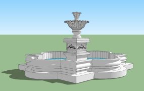 Large Outdoor Fountain